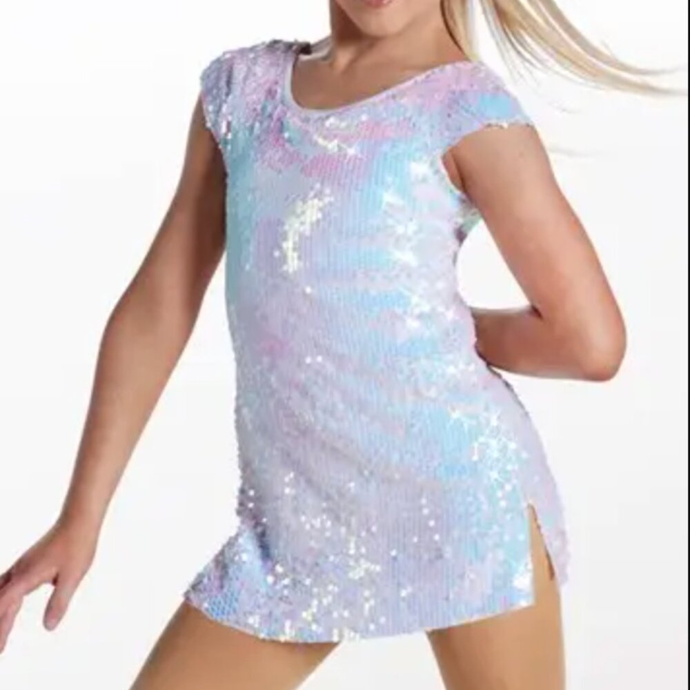 Weissman Showtime New Romantics 17573 Size MC Sparkly Jazz Costume